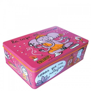 caja metalica original diseño anna llenas la caja del incienso