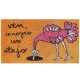 Felpudo original naranja "Ven conozco un atajo"_EMIM Mimbre y Aromas_Tu cestería de confianza