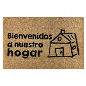 felpudo original bienvenidos a nuestro hogar