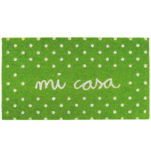 Felpudo de fibra de coco con base antideslizante de goma. emim
