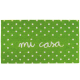 Felpudo de fibra de coco con base antideslizante de goma. emim