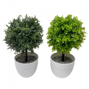 planta artificial con maceta 2 modelos diferentes