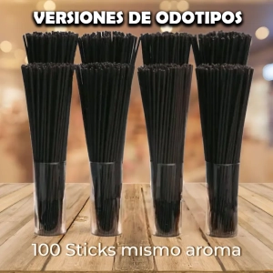 Euroscents Diffusion - Mazo de 100 sticks incienso versiones Odotipos