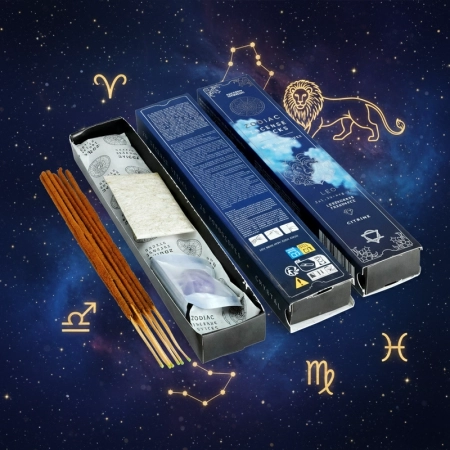 Pack Astrológico Premium del Signo – Incienso & Piedra