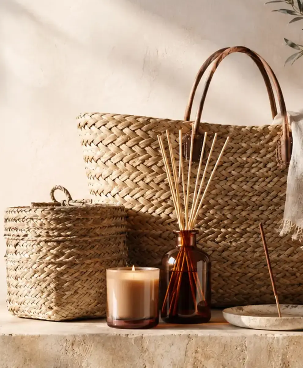 Cestas, capazos y aromas para el hogar de EMIM